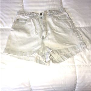 American  Appearl High Waisted Jean Shorts
